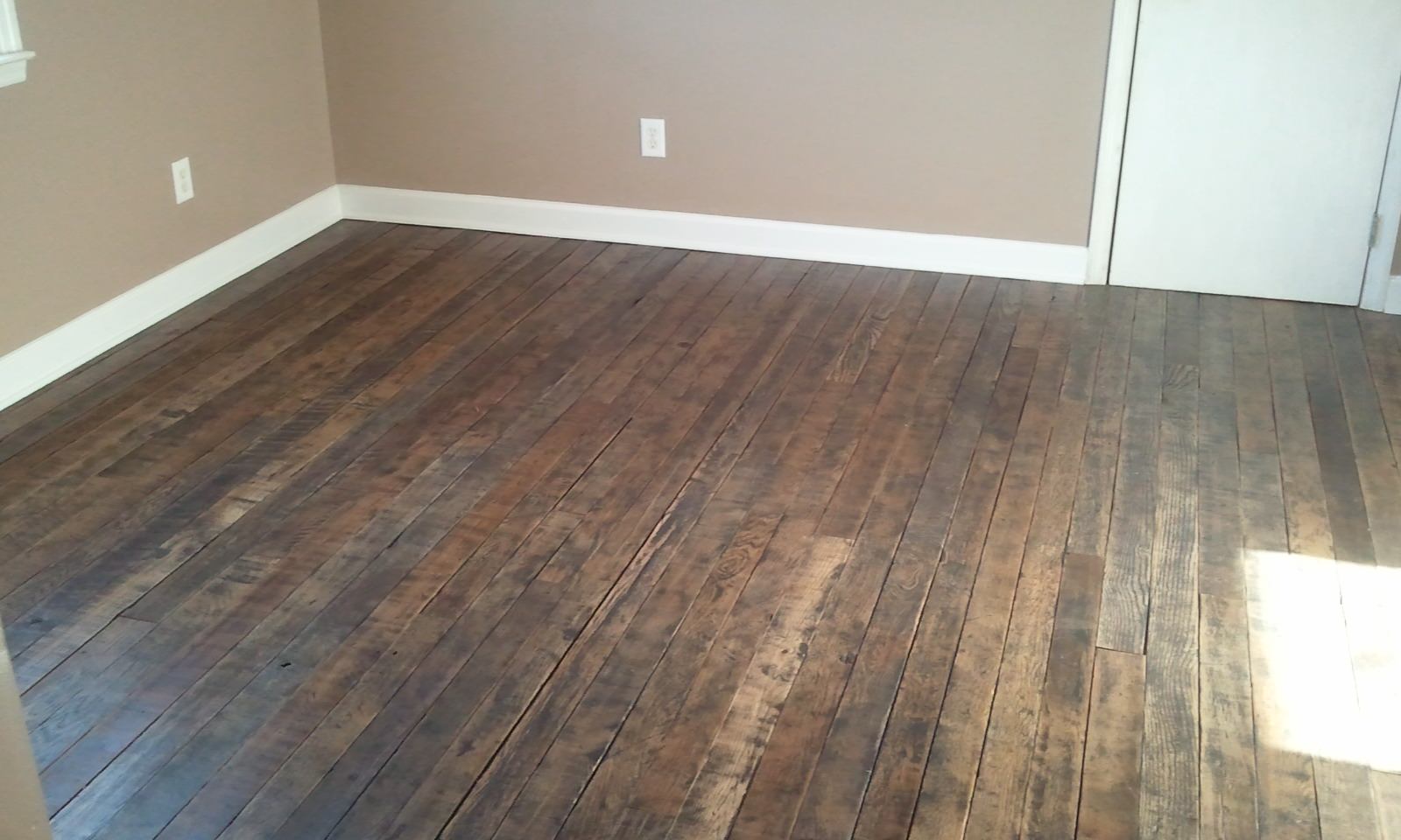 Reclaimed Wood Floor Installation