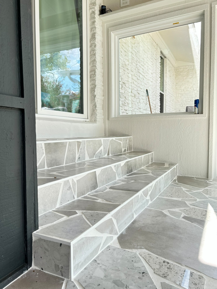 Inspiration for a rustic home design remodel in Austin