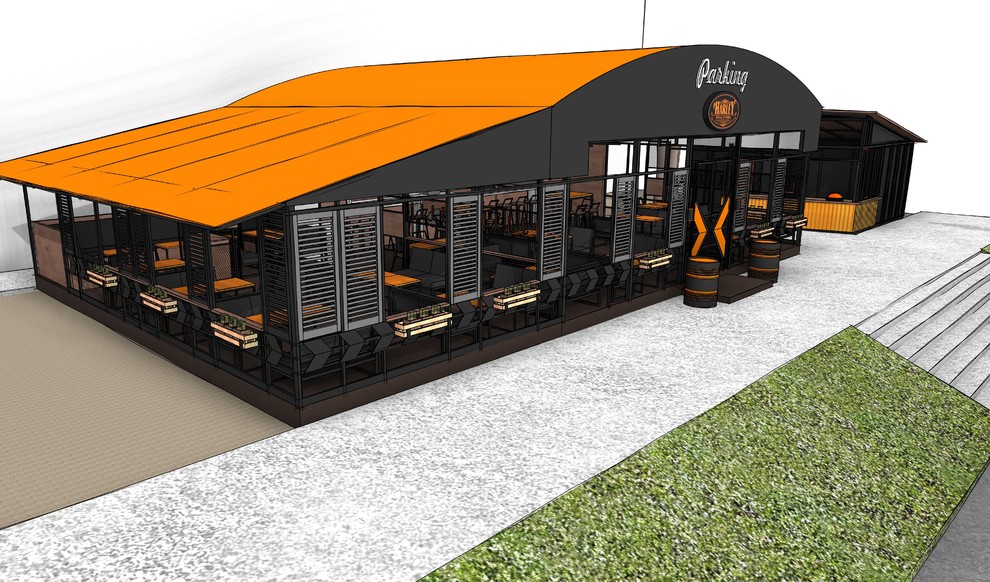 Проект открытого ресторана Harley на набережной