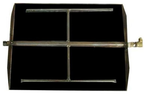 36 Vented 3 Tier See Thru Burner With Automatic Pilot Kit
