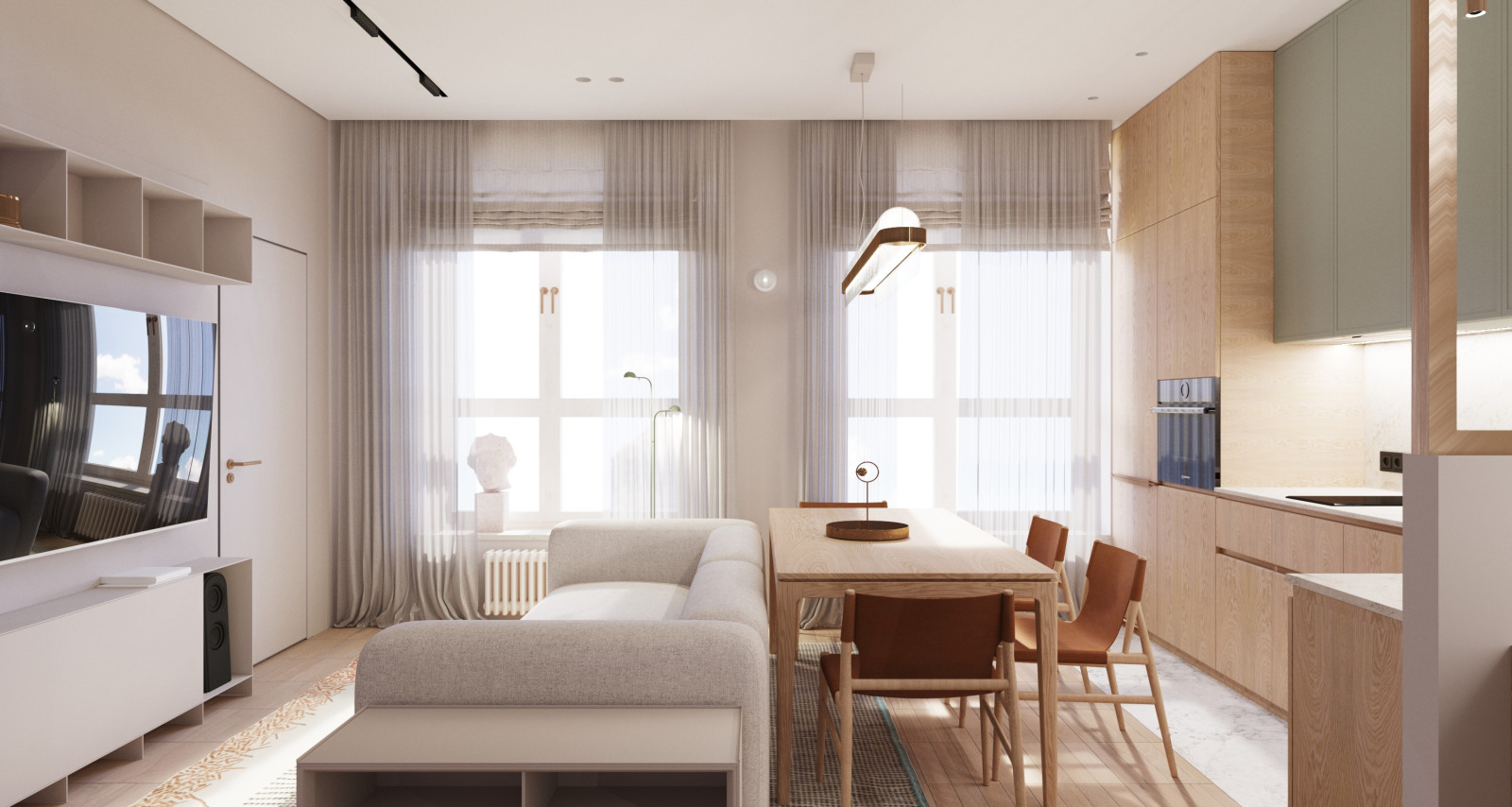 Невский, 56 кв.м.