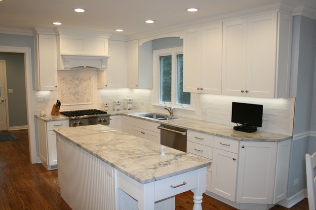 Villa Turicum transitional-kitchen