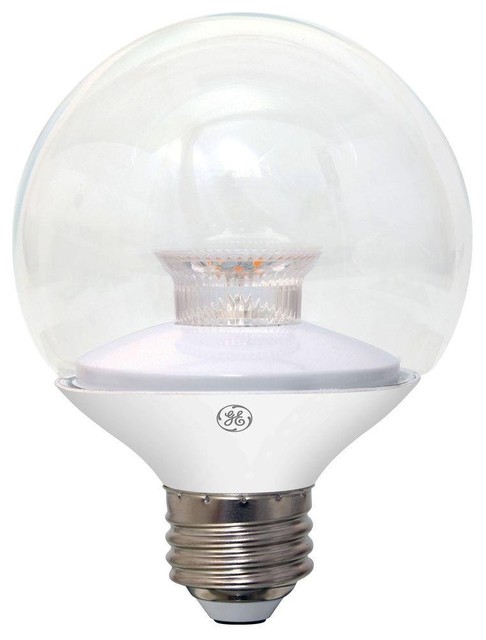 Ge Led 60w Equivalent Soft White G25 Globe Dimmable Clear Finish Ge Led 60w Equivalent Soft White G25 Globe Dimmable Clear Finish Light Bulb