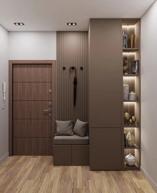 Ремонт однокомнатной квартиры с двумя рабочими местами