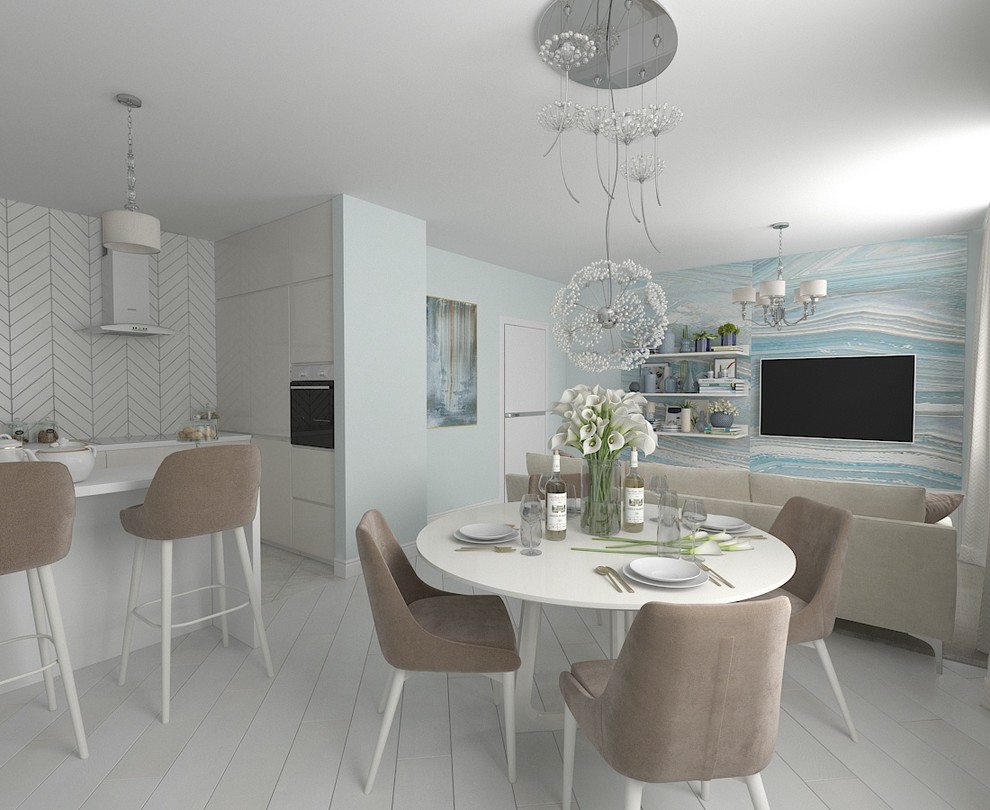 Дизайн-проект квартиры ЖК "Радуга"