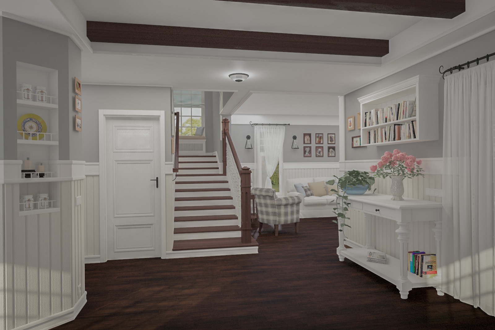 Дом в американском стиле