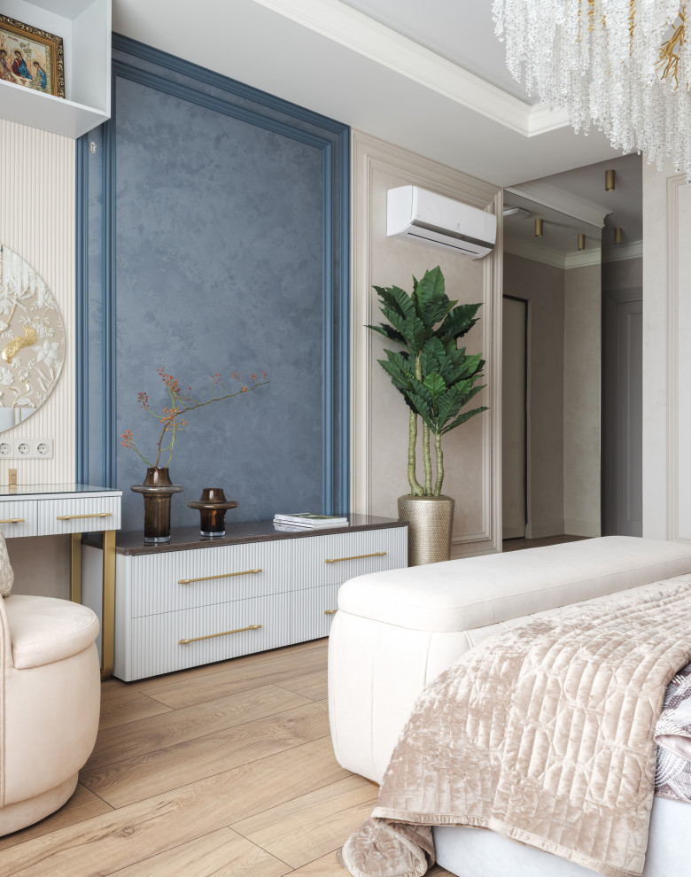 Реализация современной четырехкомнатной квартиры площадью 170 м²