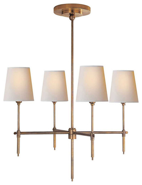 Visual Comfort Lighting Thomas Obrien Bryant 4 Light Chandelier Visual Comfort Lighting Thomas Obrien Bryant 4 Light Chandelier Transitional Chandeliers By Stephanie Cohen Home