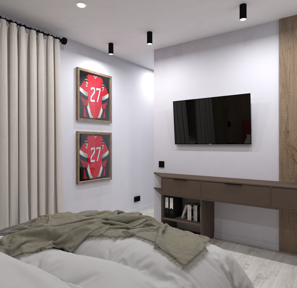 Кухня-гостиная в смешанном стиле