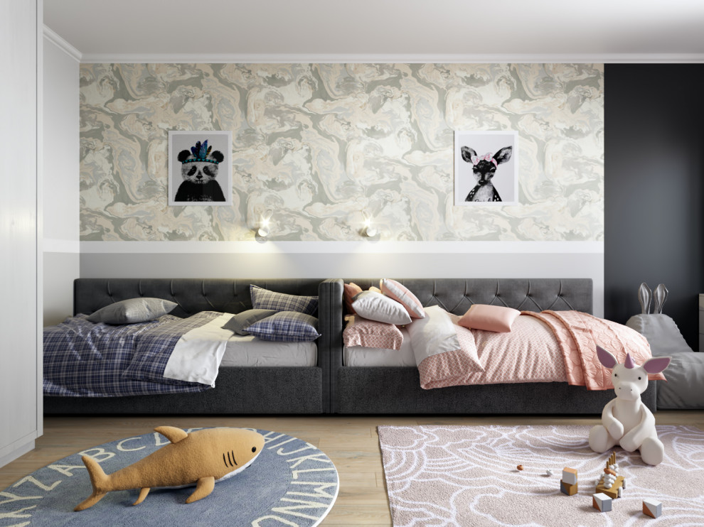 Комната для брата и сестры 9 и 5 лет