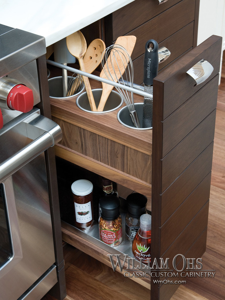 Kitchen - transitional kitchen idea in Denver