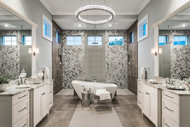 Southampton transitional-bathroom