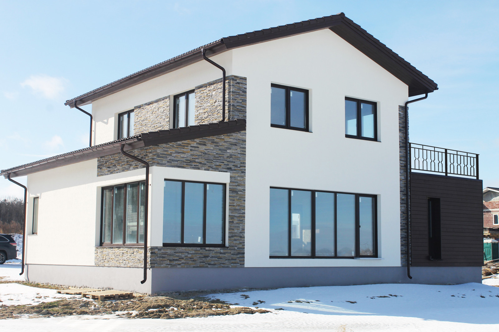 Загородный дом в д. Узигонты