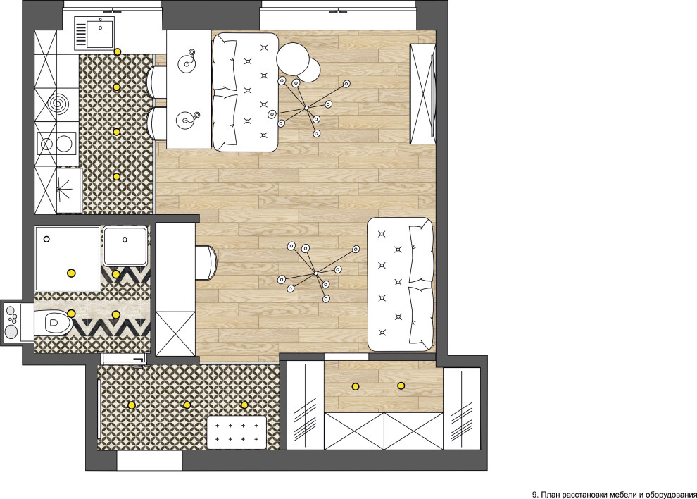 Студия для студентки проект