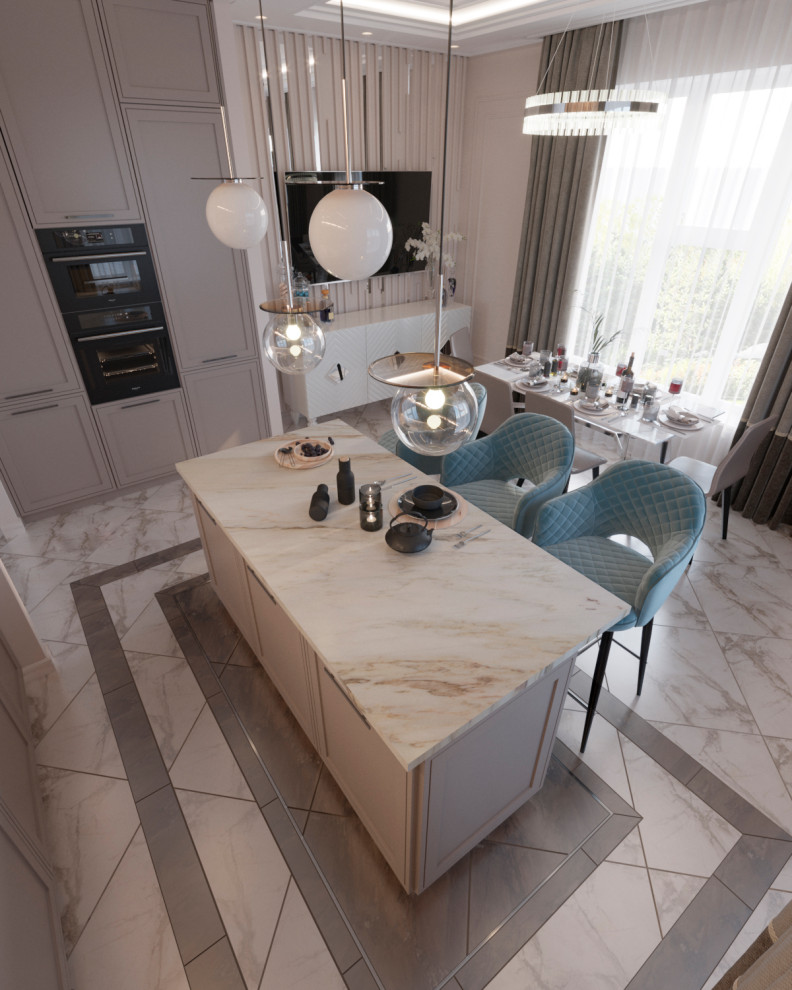 Коттедж в стиле современной классики