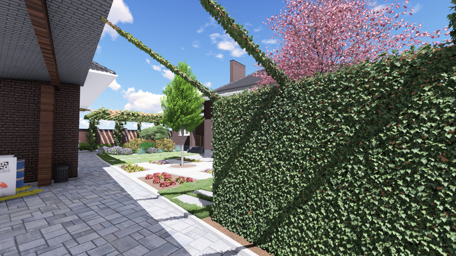 Ландшафтный дизайн в Нововеличковской