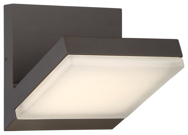 George Kovacs Angle One Light Outdoor Wall Mount P1259 143 L Modern Lights And Sconces By Hansen Whole - George Kovacs Wall Lights George Kovacs Angle One Light Outdoor Wall Mount P1259 143 L Modern Lights And Sconces By Hansen Whole - George Kovacs Wall Lights