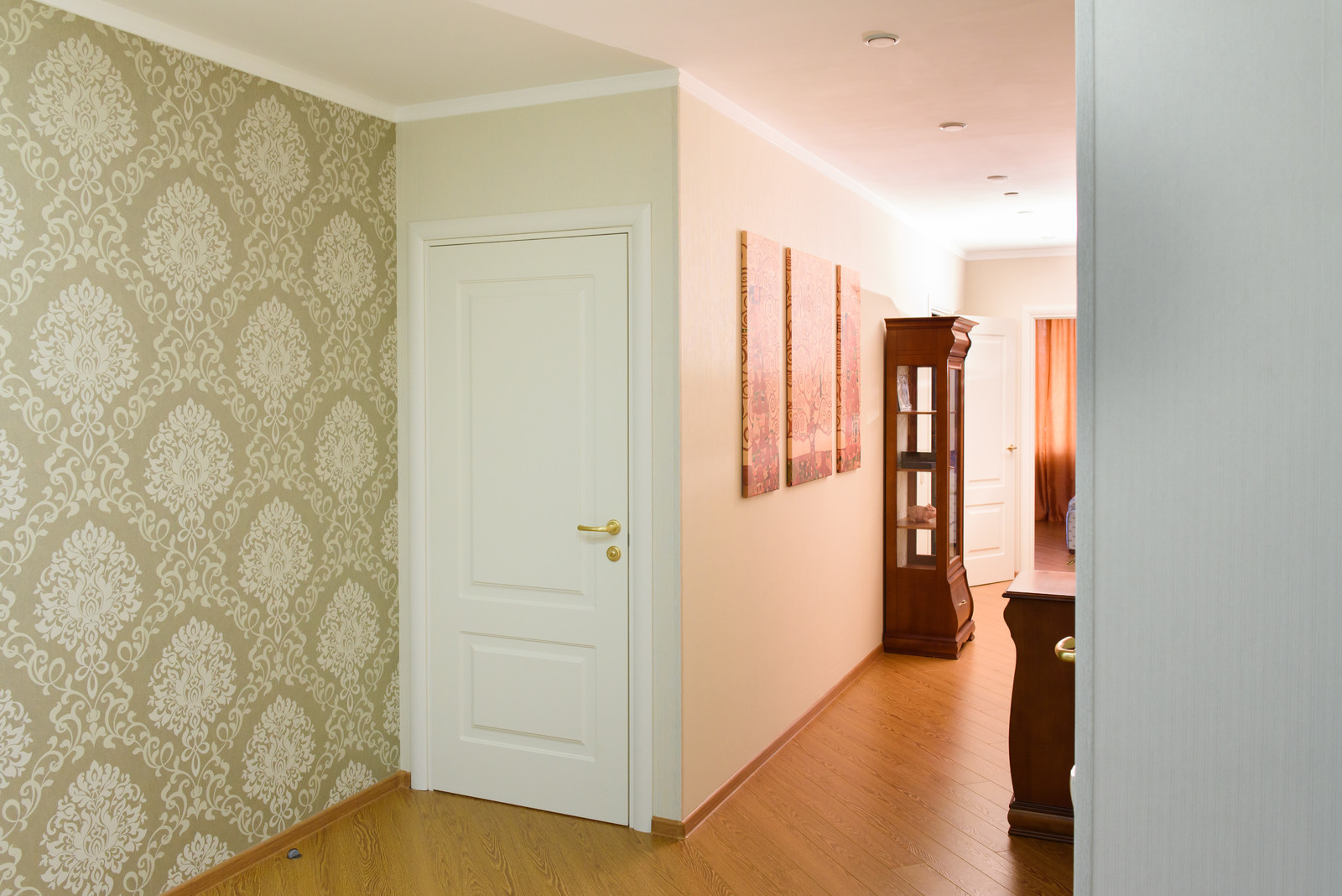 Рыбы в воде. Проект квартиры на Хорошевском шоссе.