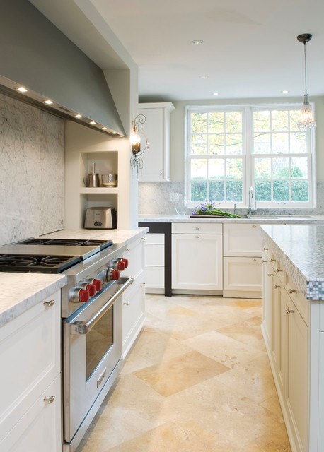 Beaux Arts Kitchen transitional-kitchen