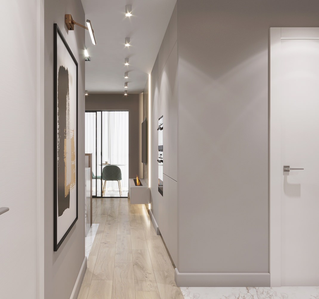 Проект квартиры 76 кв.м. 2022г.