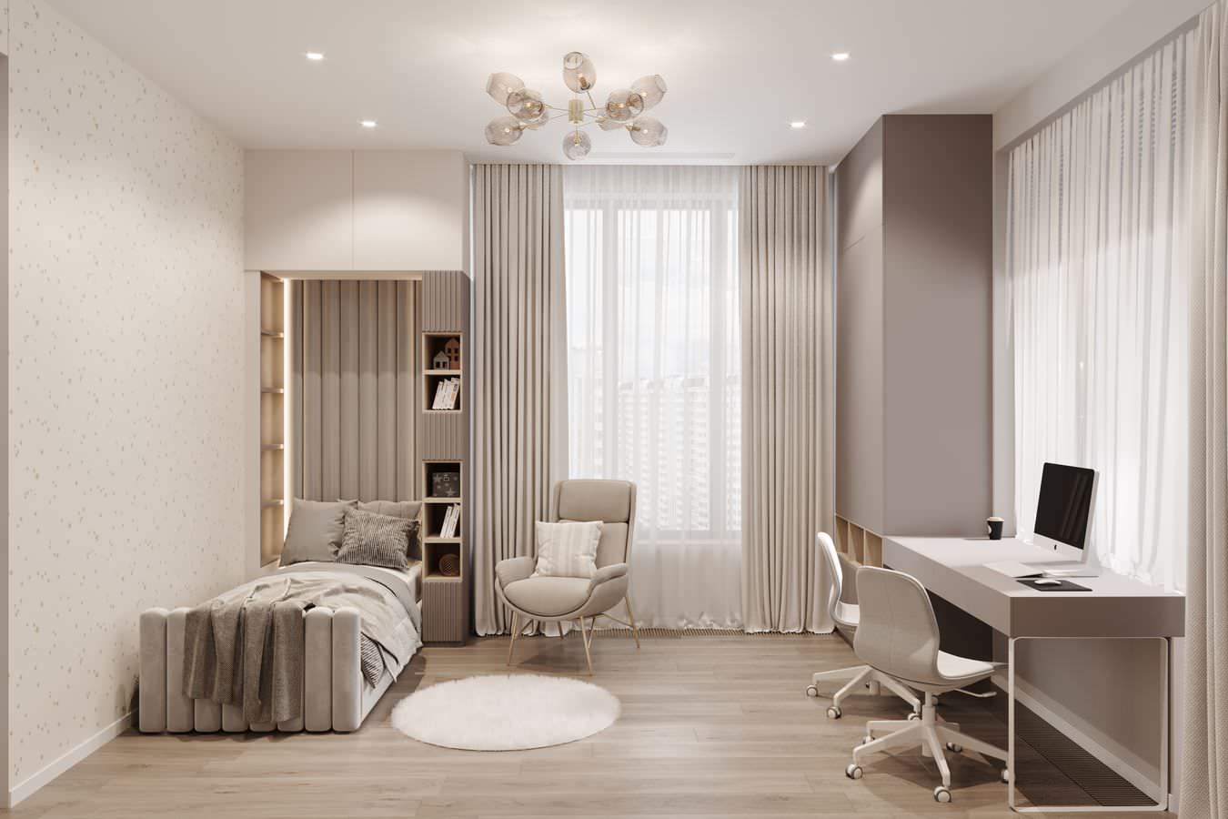 Квартира 140 кв.м. в ЖК Серебряный парк