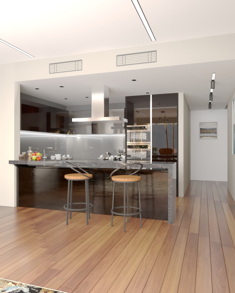 Башня ОКО гостиная-кухня