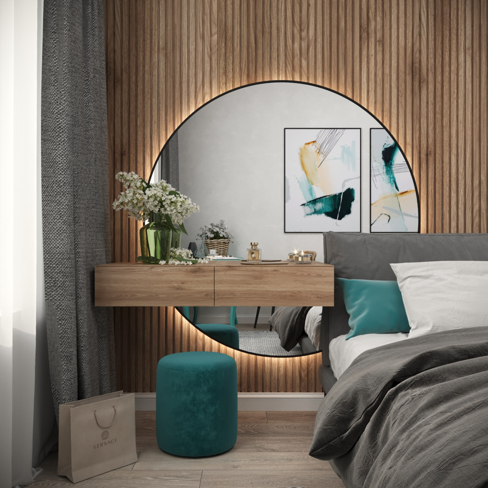 Дизайн интерьера дома в КП Легенда