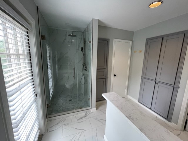 Primary Bathroom Complete Remodeling in Hedwig Village