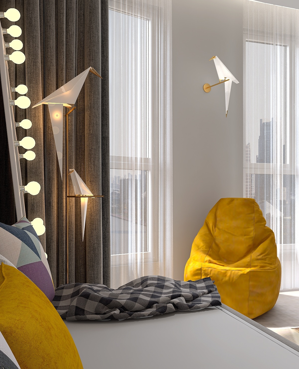 Яркая детская для девочки