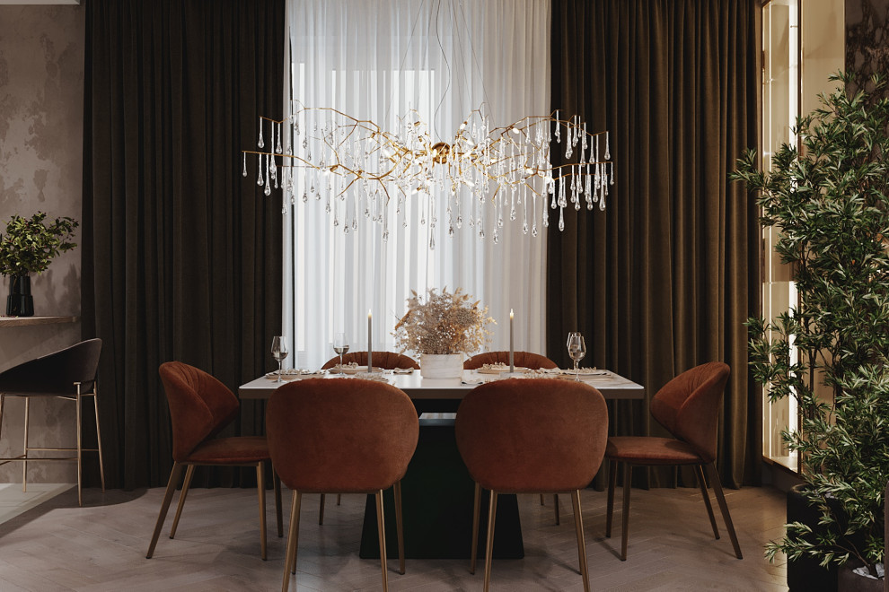 Дизайн проект апартаментов Аура