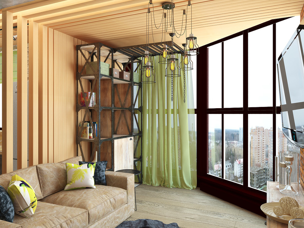 квартира в стиле лофт