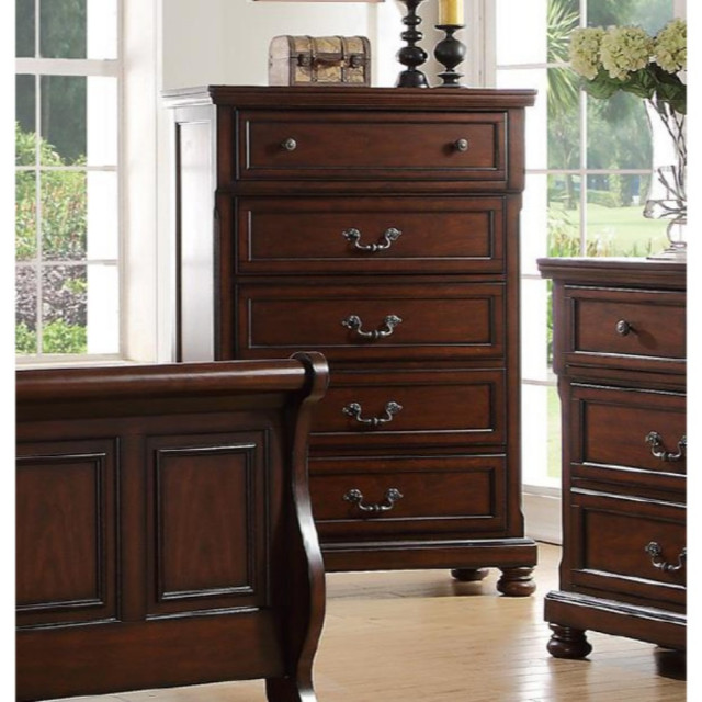 Absolute Classic Pine Wood Chest Dark Brown Traditional Dressers By Ami Ventures Inc Houzz