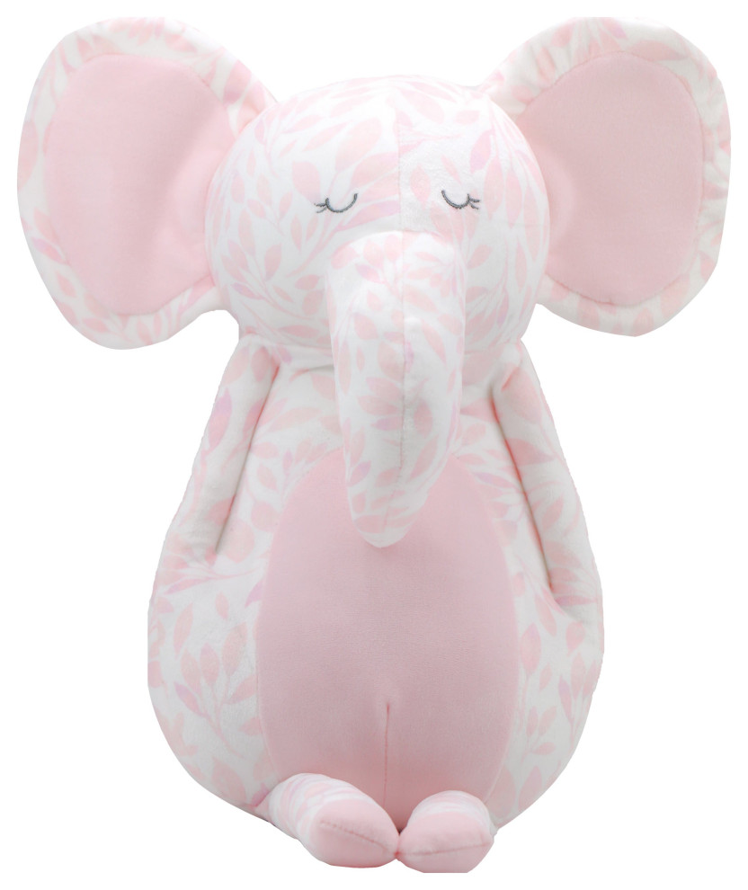 Super Soft Plush Elephant Poppy 15" Contemporary Baby And Toddler Toys by GooseWaddle