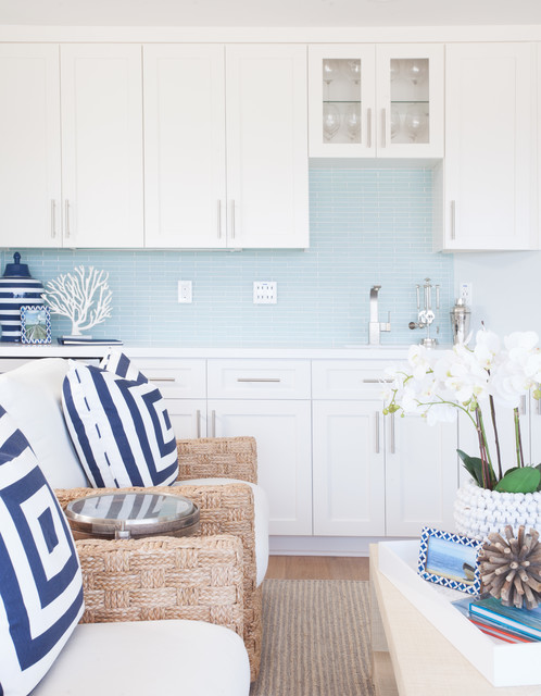Bayside Walk beach-style-living-room