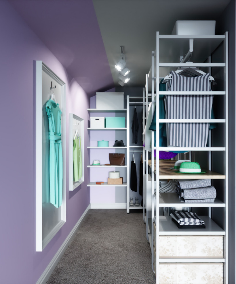 Дизайн-проект мансардного этажа и гостиной в г.Горячий ключ