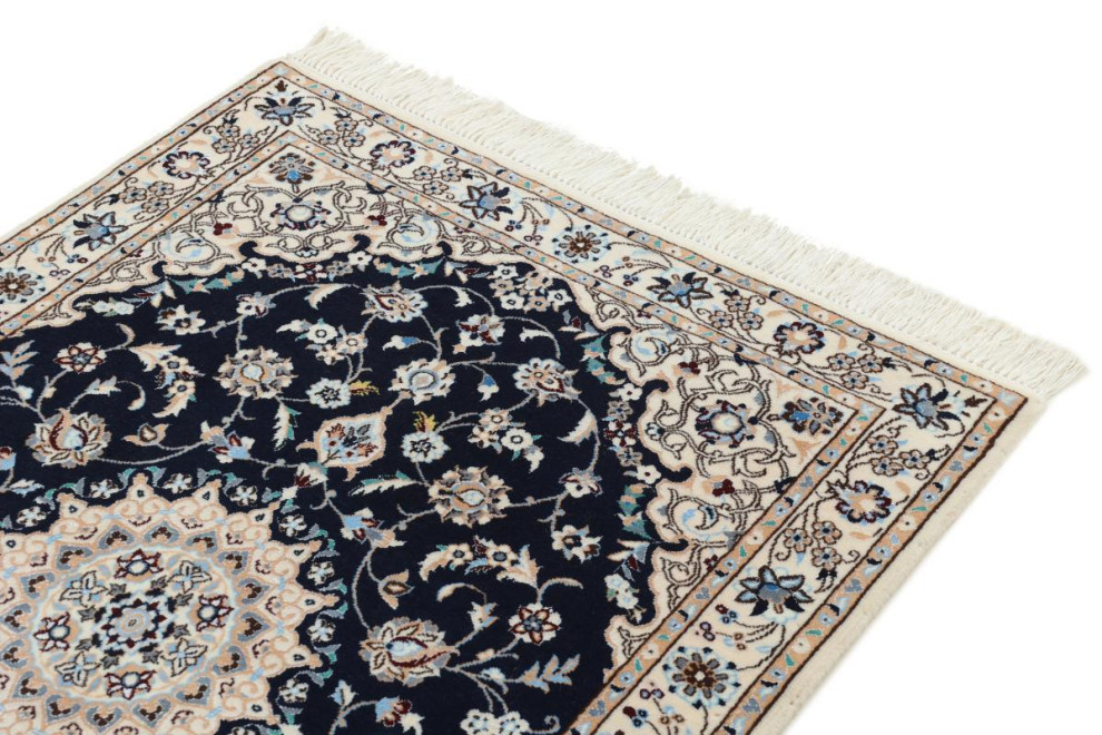 Persian Rug Nain 6La 3'11"x2'10", 3'11"x2'10" Traditional Area Rugs