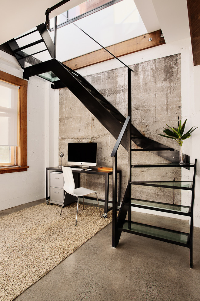 This is an example of a contemporary staircase in Vancouver.