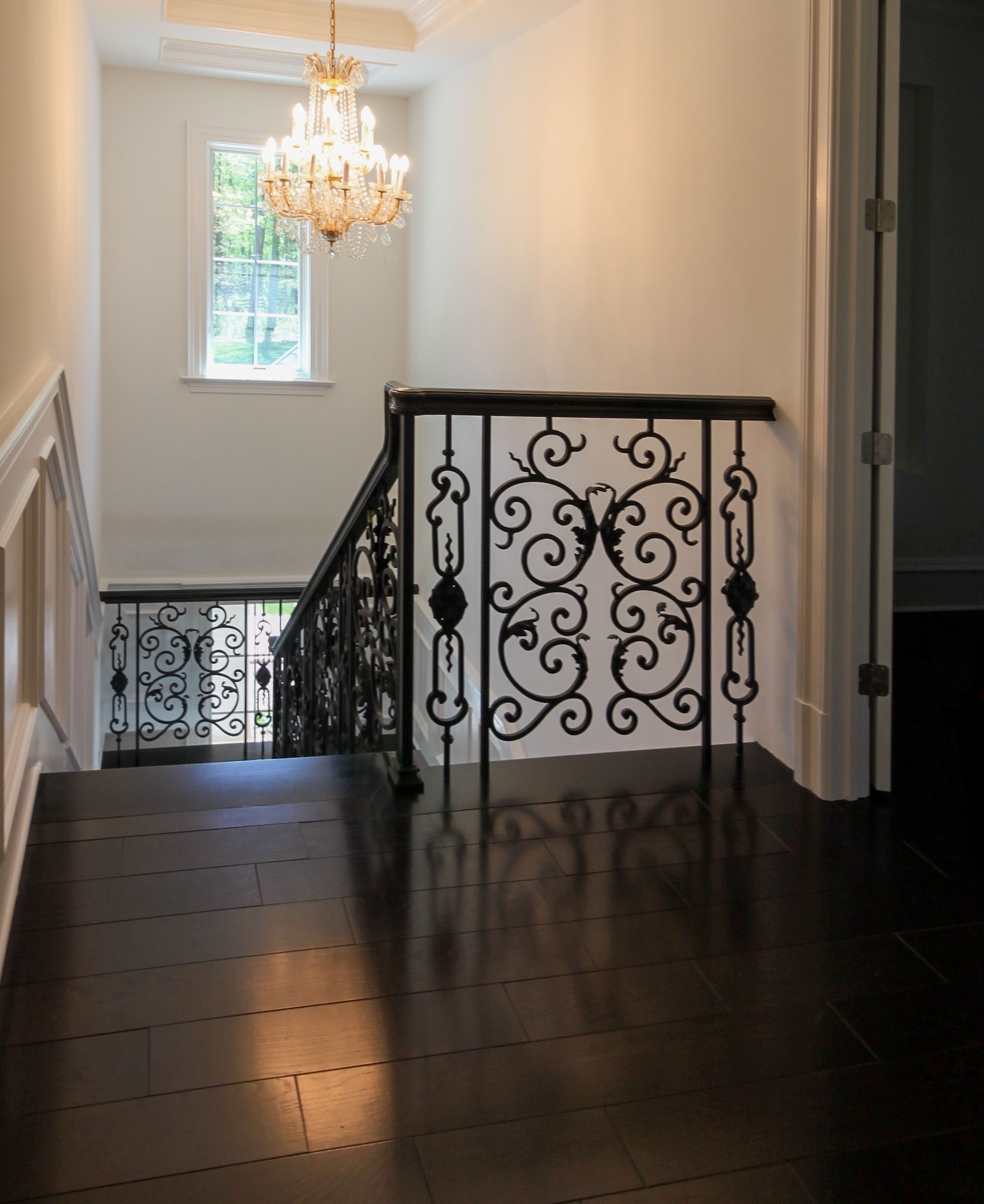 92_Grand Double Staircase in Exquisite Custom Home, Great Falls VA 22066