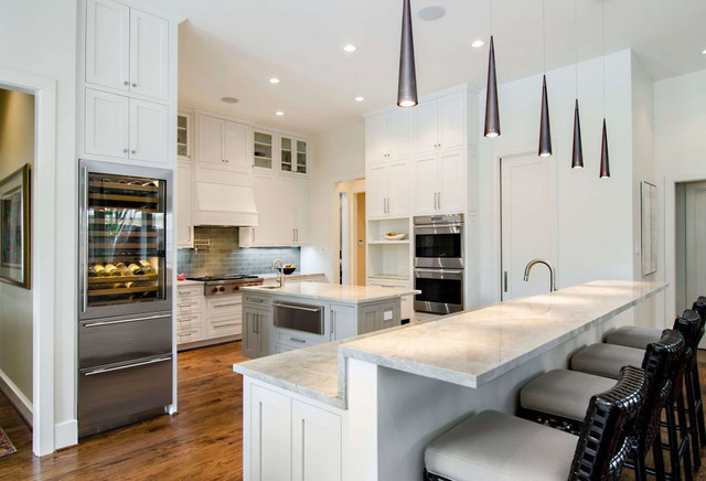 White Shaker Kitchen modern-kitchen