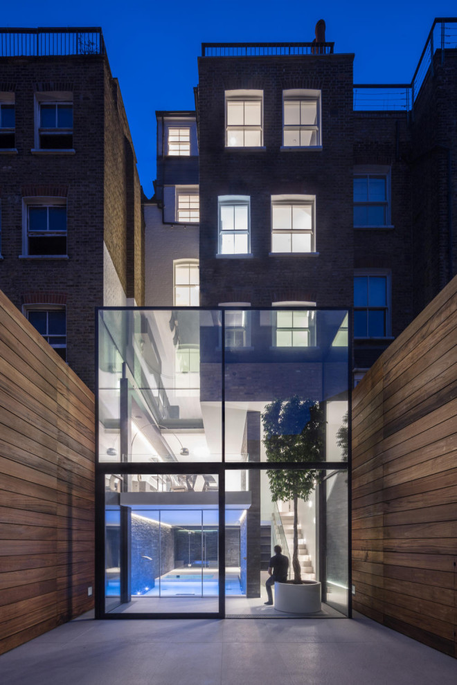 Modern exterior in London.