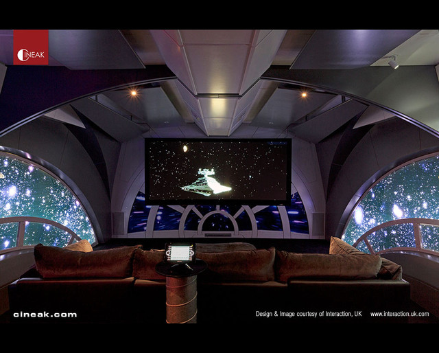 Home Theater Star Wars By Cineak Minimalistisch Heimkino