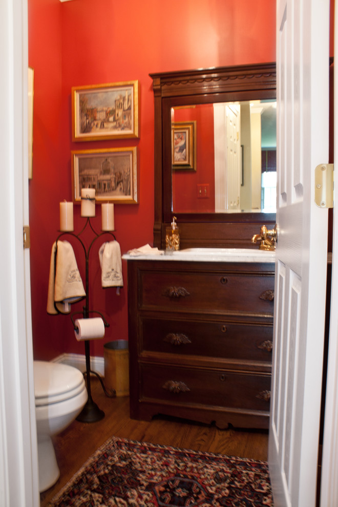 Photo of a powder room in Baltimore.