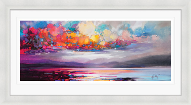 "Stratocumulus" Framed Print by Scott Naismith, 110x60 cm