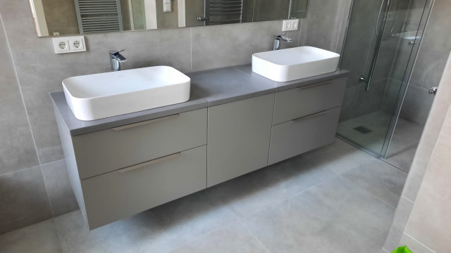 Badezimmer trendy-badevaerelse