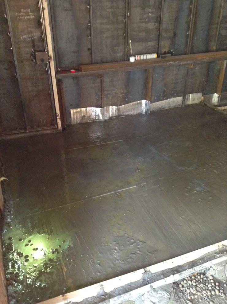 Отделочная работа по строительству небольшого магазина на частной территории.