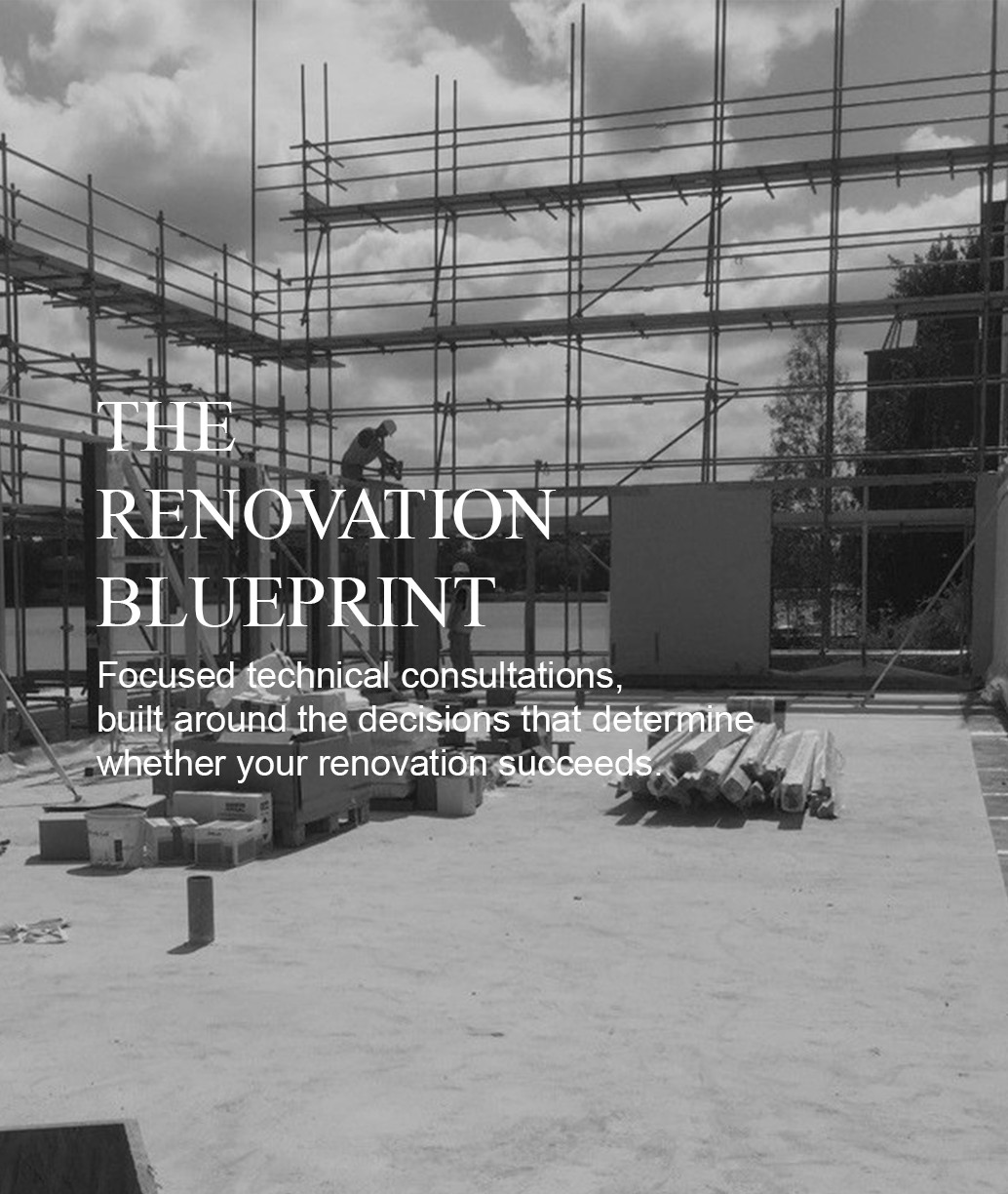 the renovation blueprint