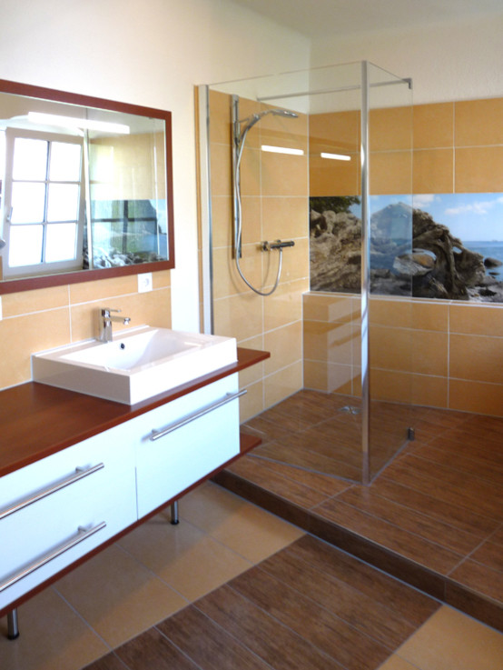 Maritimes Badezimmer in Dresden