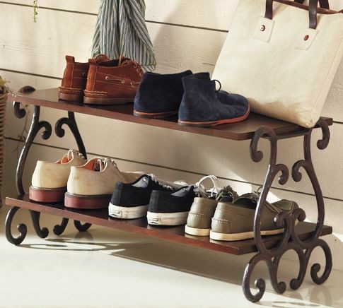 Shoe rack for front door