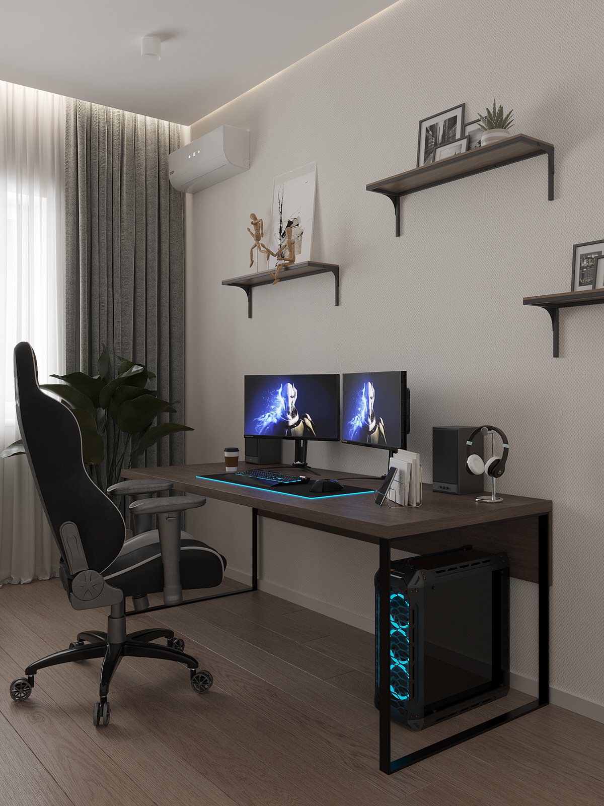 Таунхаус из "вторички" в современный интерьер