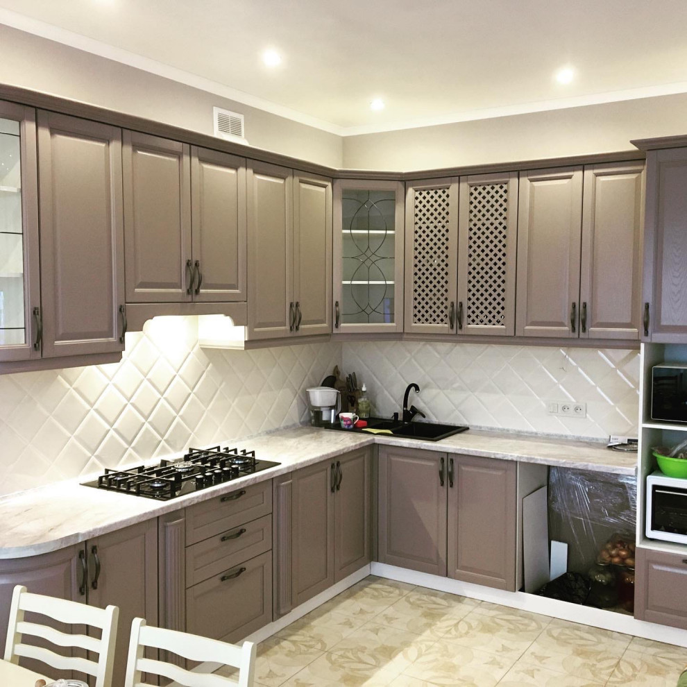 массив ясеня капучино